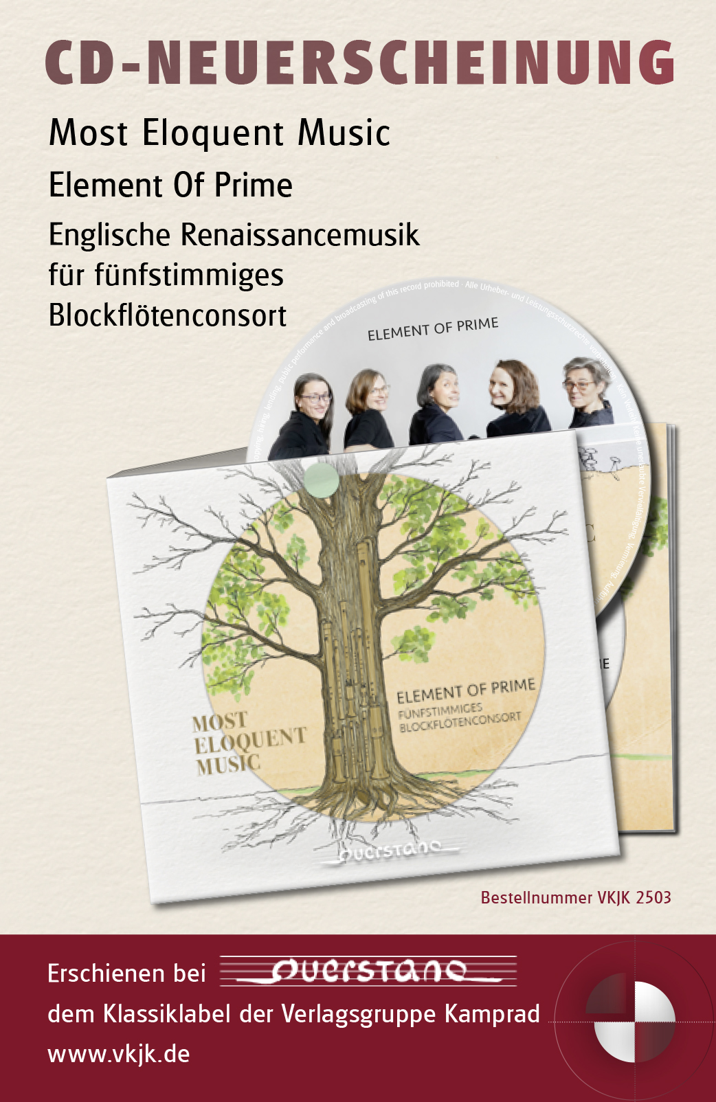 CD: Element Of Prime – Most Eloquent Music